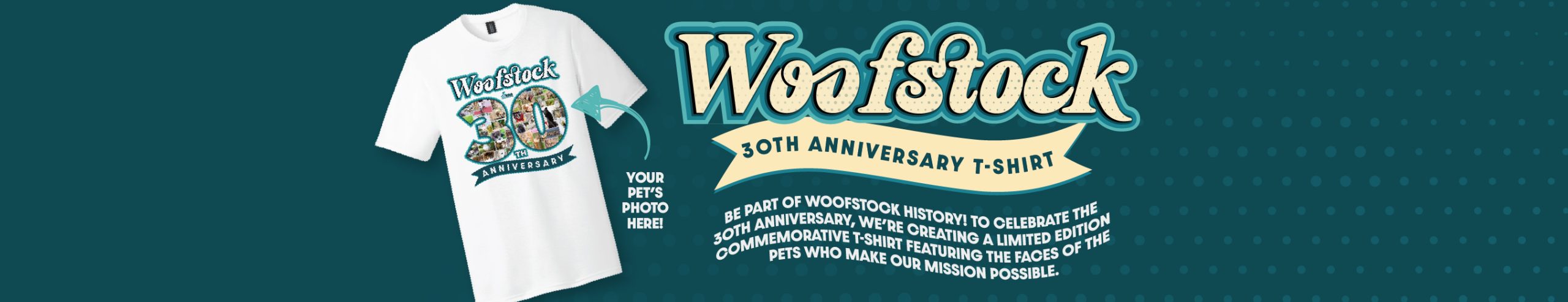 Woofstock 30th Anniversary Shirt